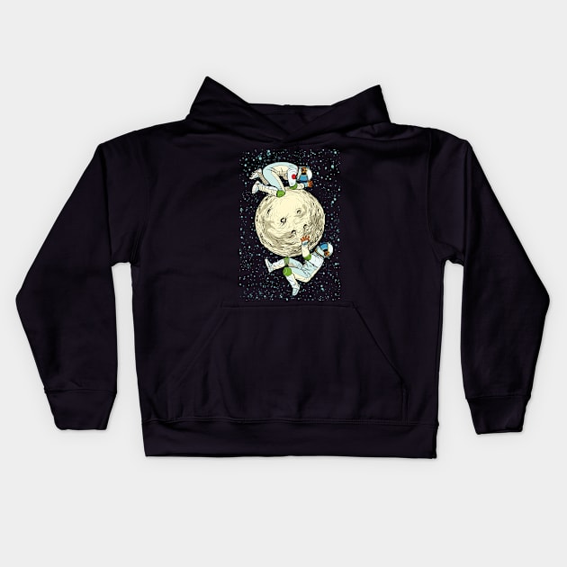 lost in space Kids Hoodie by KyrgyzstanShop